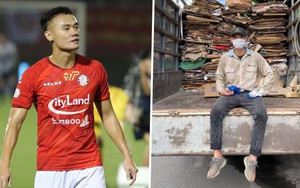 V.League 2021 bị hủy, cầu thủ Việt lao đao: Người thu gom phế liệu, kẻ làm công nhân