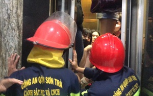 Đà Nẵng: Cứu 8 người bị mắc kẹt trong thang máy rạng sáng ngày đầu năm