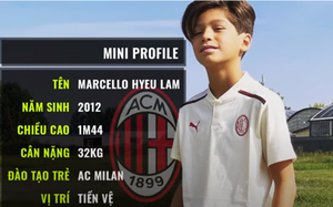 Tài năng trẻ gốc Việt hiện đang khoác áo U10 AC Milan là ai?