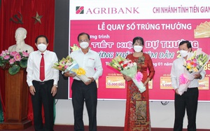 997 khách hàng Agribank Tiền Giang trúng thưởng gần 1,4 tỷ đồng  