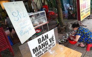 Thêm 2 quận, huyện "nguy cơ cao" dừng bán hàng ăn uống tại chỗ ở Hà Nội
