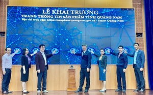 Trang thông tin sản phẩm tỉnh Quảng Nam ra mắt, nhiều tiện lợi tới người dân
