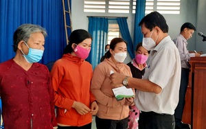 Trung ương Hội NDVN, Báo Nông thôn ngày nay/Dân Việt thăm hỏi, trao quà tết cho nông dân xã vùng biên Tây Ninh 