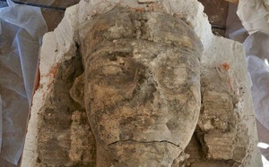Các nhà khảo cổ học phát hiện 2 tượng nhân sư khổng lồ tại 'Ngôi đền triệu năm'