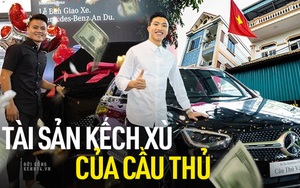 Tài sản "kếch xù" của hội cầu thủ Việt: Ai cũng nhà đẹp xe sang, Công Phượng chạm đâu cũng ra tiền