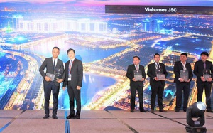 Vinhomes được vinh danh Chủ đầu tư hàng đầu Việt Nam tại BCI Asia Awards