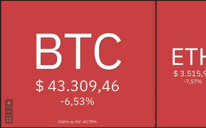 Giá Bitcoin ngày 6/1: Bitcoin giảm mạnh, thị trường chao đảo