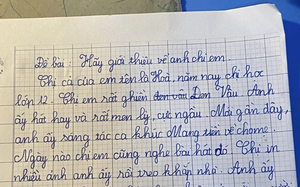 Dân mạng "phát sốt" vì bài văn tả chị nhưng lại "hóa" Đen Vâu của học sinh lớp 3