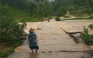 Nước đang lên nhanh, nguy cơ xuất hiện lũ mức báo động 3, Bình Định ra công điện “khẩn”