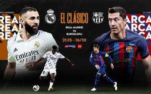 Xem trực tiếp Real Madrid và Barcelona (21h15) trên kênh nào?