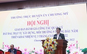 Chương Mỹ xác định trật tự xây dựng là nhiệm vụ đặc biệt quan trọng