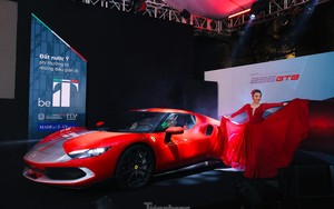 Cận cảnh siêu xe Ferrari 296 GTB vừa ra mắt tại Hà Nội