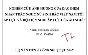 Luận án tiến sĩ ở ĐH Bách Khoa Hà Nội về áo ngực gây tranh cãi, nhà trường lên tiếng