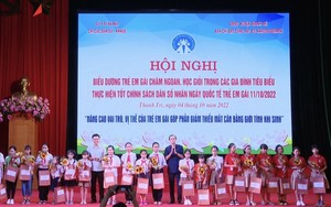 Huyện Thanh Trì biểu dương 100 bé gái chăm ngoan học giỏi