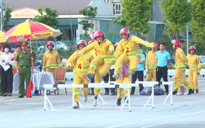 Hội thao nghiệp vụ chữa cháy và CNCH tỉnh Sơn La năm 2022