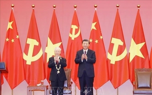 Trung Quốc trao tặng Tổng Bí thư Nguyễn Phú Trọng huân chương hữu nghị