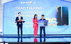 Bảo Việt Nhân thọ trao giải thưởng gần 1 tỷ đồng cho khách hàng