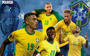 Đội hình tối ưu của ĐT Brazil tại World Cup 2022: Lấy công bù thủ