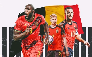 Danh sách chính thức ĐT Bỉ dự World Cup 2022: Đủ mặt anh tài