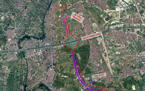 Dự án Vành đai 4: Hà Nội “chốt” chỉ giới đường đỏ tại huyện Hoài Đức