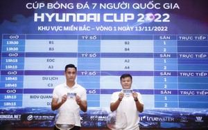 Cúp bóng đá 7 người quốc gia 2022: Chọn đội tuyển đấu Thái Lan