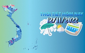 Thời tiết hôm nay 12/11/2022: Nam Bộ chiều tối mưa rào rải rác