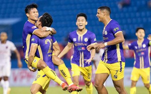 Kết quả vòng 25 V.League 2022: Hà Nội FC vô địch sớm, Nam Định trụ hạng