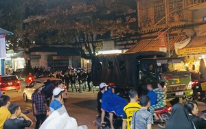 Cảnh hàng trăm cảnh sát khám nhà trùm giang hồ cộm cán ở Thanh Hóa