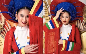 Á hậu Nguyễn Nga hé lộ trang phục dân tộc trước chung kết Hoa hậu Du lịch Quốc tế 2022