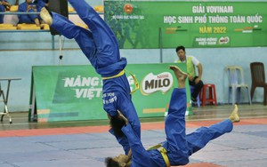 Hơn 400 VĐV tranh Giải Vovinam Học sinh Phổ thông toàn quốc năm 2022 