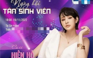 Sinh viên phản ứng dữ dội, ca sĩ Hiền Hồ bị hủy show tại một trường đại học