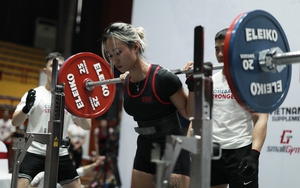 Giải Powerlifting Việt Nam 2022: Phạm Anh Tú, Bùi Lan Anh HCV giành toàn năng