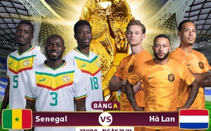 VTV Cần Thơ, VTV2 trực tiếp Hà Lan vs Senegal, bảng A World Cup 2022