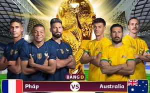 VTV Cần Thơ, VTV2 trực tiếp Pháp vs Australia, bảng D World Cup 2022