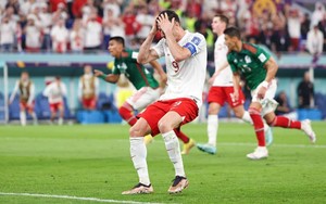 Chùm ảnh: Lewandowski đá hỏng phạt đền, Ba Lan “chia điểm” với Mexico