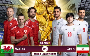 Xem trực tiếp xứ Wales vs Iran trên VTV2, VTV Cần Thơ