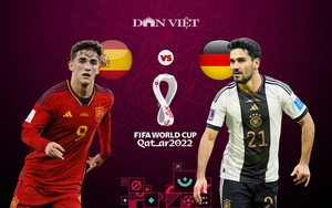 Info thống kê Tây Ban Nha vs Đức (02h00 ngày 28/11, bảng E World Cup 2022): Đức không thắng là &quot;đứt&quot;