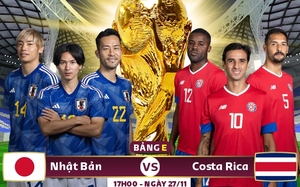 Xem trực tiếp Nhật Bản vs Costa Rica trên VTV5, VTV Tây Nam Bộ