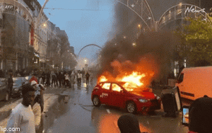 [VIDEO] Bạo loạn tại nhiều thành phố lớn sau trận thua cay đắng của Bỉ trước Morroco