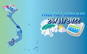 Thời tiết hôm nay 28/11/2022: Bắc Bộ, Bắc Trung Bộ sáng sớm sương mù, trưa chiều trời nắng