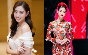 Hoa hậu Lương Thùy Linh xinh đẹp tựa nàng thơ, &quot;đắt show&quot; diễn thời trang dịp cuối năm