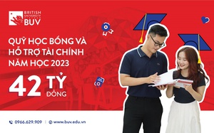 Quỹ học bổng BUV năm 2023 tiếp tục hành trình thắp sáng ước mơ học tập