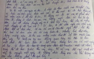 Ra đề Văn "viết lời gửi đến mẹ", nữ sinh lớp 8 khiến cô giáo giật mình và bật khóc