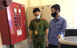 Công an quận Thanh Xuân kiểm tra an toàn phòng cháy, chữa cháy "không bỏ sót cơ sở nào"