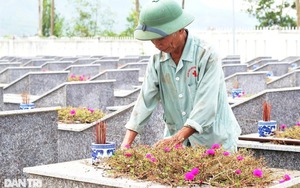 Cựu binh ngày ngày “canh” giấc ngủ cho liệt sỹ