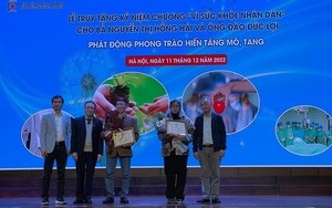 Hiến tạng từ người cho chết não: "Chỉ mong cứu người và một thân thể của con tôi được sống tiếp"