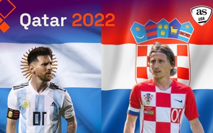 Argentina vs Croatia (2h ngày 14/12): Messi tiến sát giấc mộng vàng?