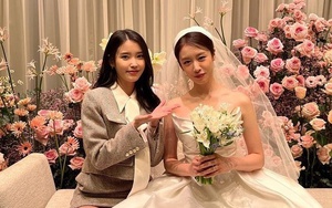IU tặng Jiyeon vòng ngọc trai giá trị "khủng" nhân ngày cưới