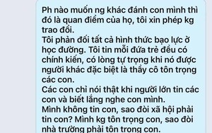 Từ chuyện cô giáo bị "tố" đánh vào tay học sinh: Đâu là giới hạn cho phép?