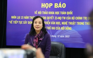 Hội thảo khoa học toàn quốc năm 2022: Nhìn lại 15 năm thực hiện Nghị quyết 23 về phát triển văn học, nghệ thuật